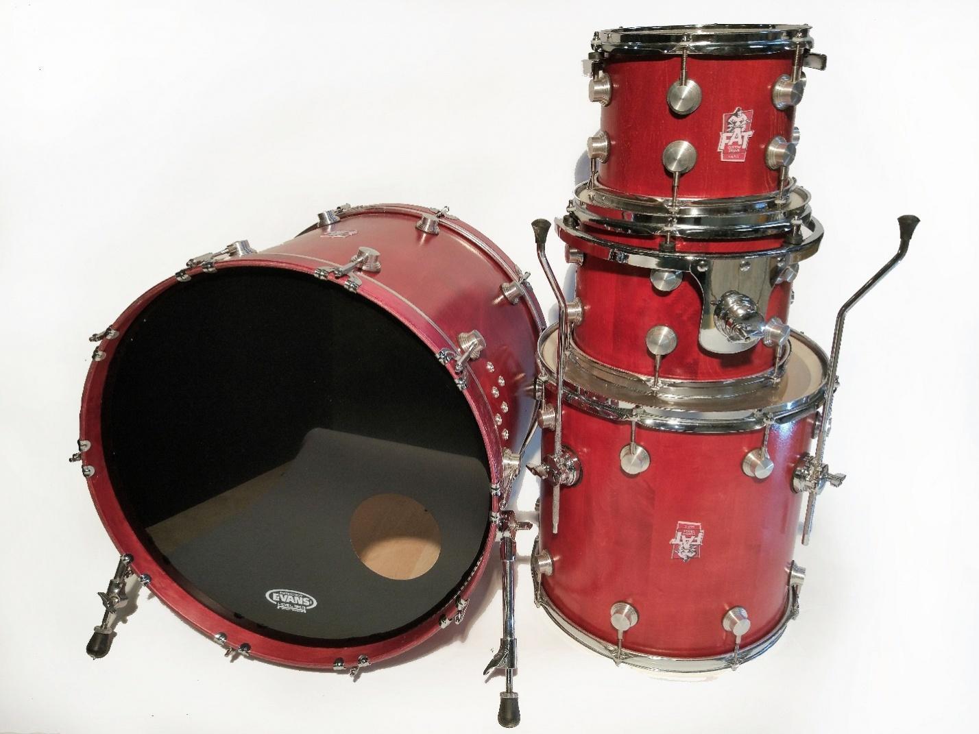 Барабанная установка, Fat Custom Drums FAT2624cdsMRG Барабанная установка, Fat Custom Drums FAT2624cdsMRG