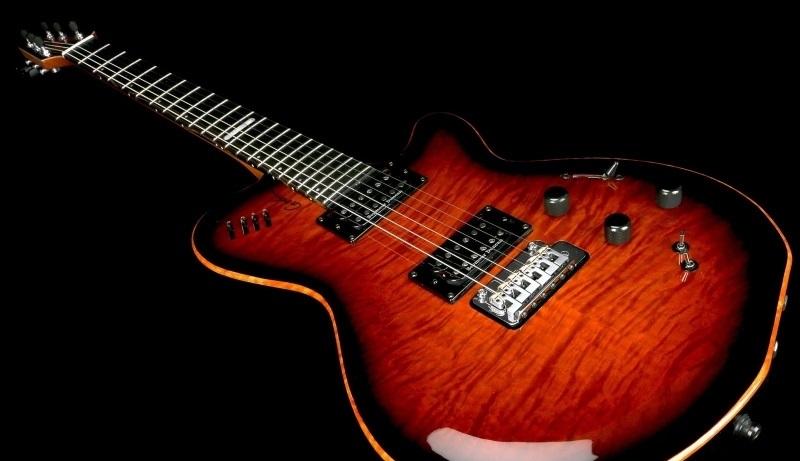 Электрогитара, Godin 024087 LGX-SA Cognac Burst Flame AA