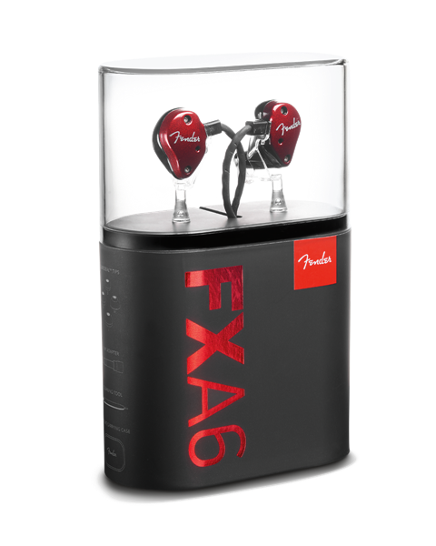Внутриканальные наушники FENDER FXA6 PRO IEM- RED Внутриканальные наушники FENDER FXA6 PRO IEM- RED