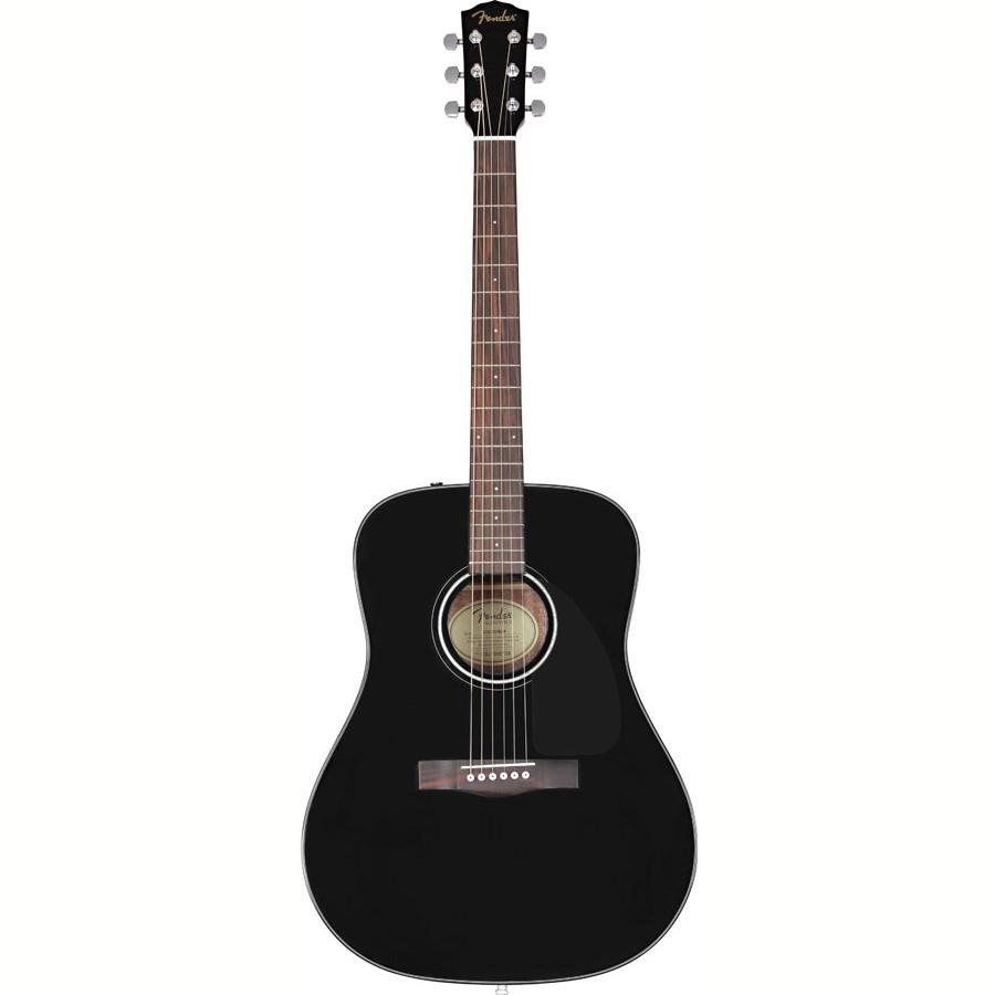 Акустическая гитара FENDER CD-60S BLK A067408