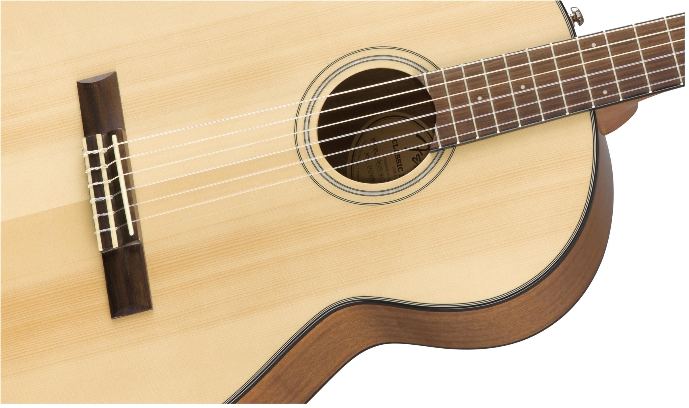 Классическая гитара FENDER CN-60S NAT A071319 Классическая гитара FENDER CN-60S NAT A071319