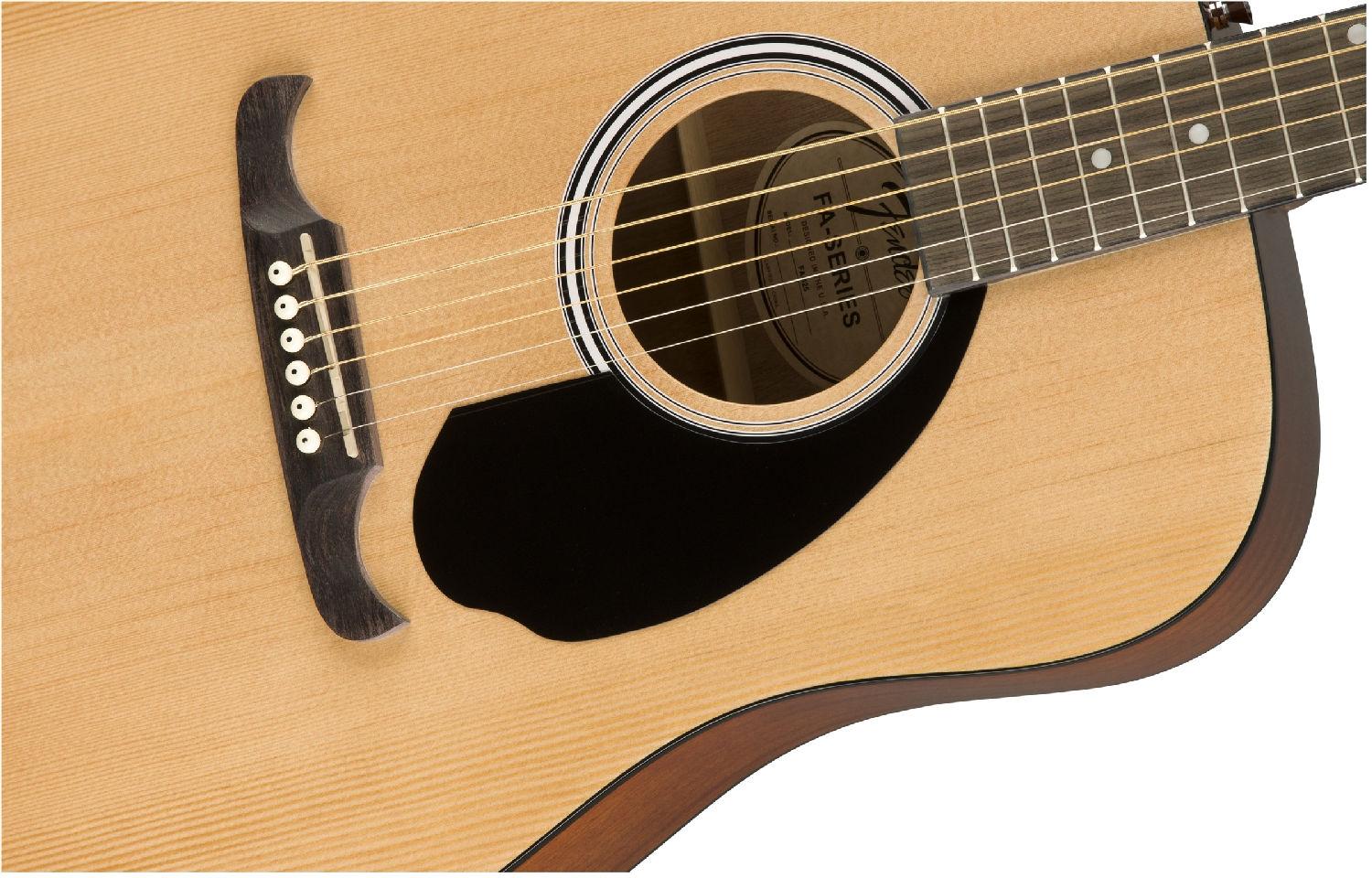 Акустическая гитара FENDER FA-125 Dreadnought Acoustic, Natural
