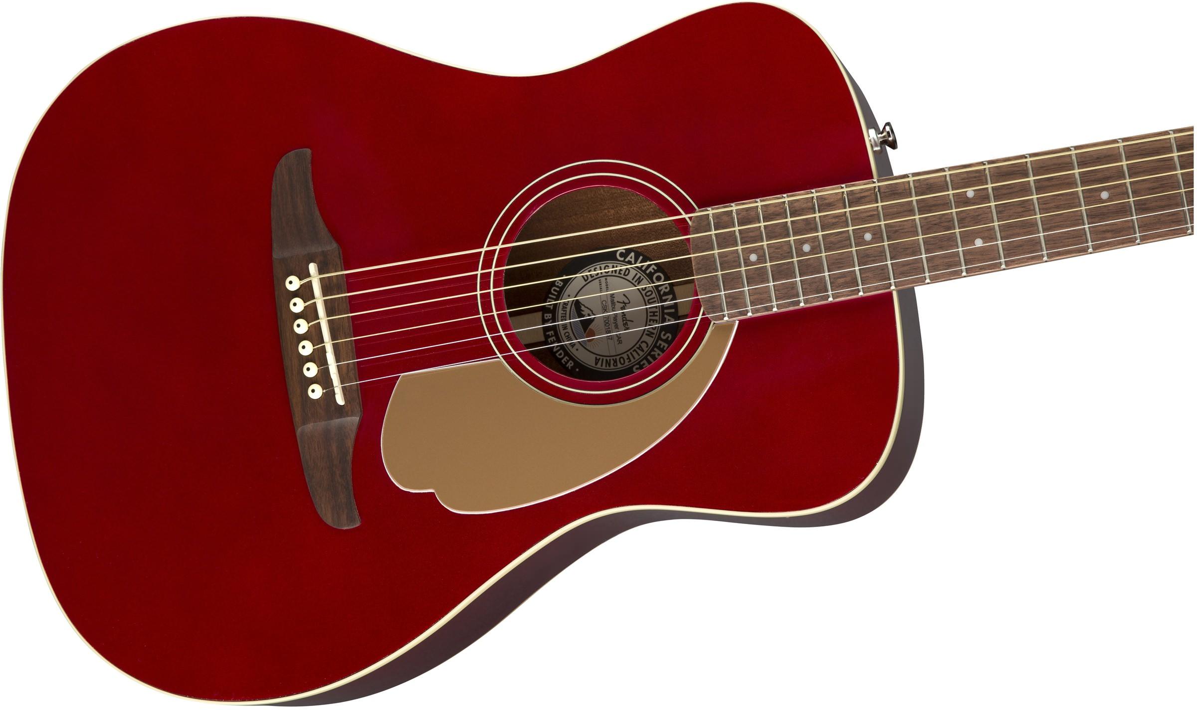 Электроакустическая гитара Fender Malibu Player CAR A076375 Электроакустическая гитара Fender Malibu Player CAR A076375