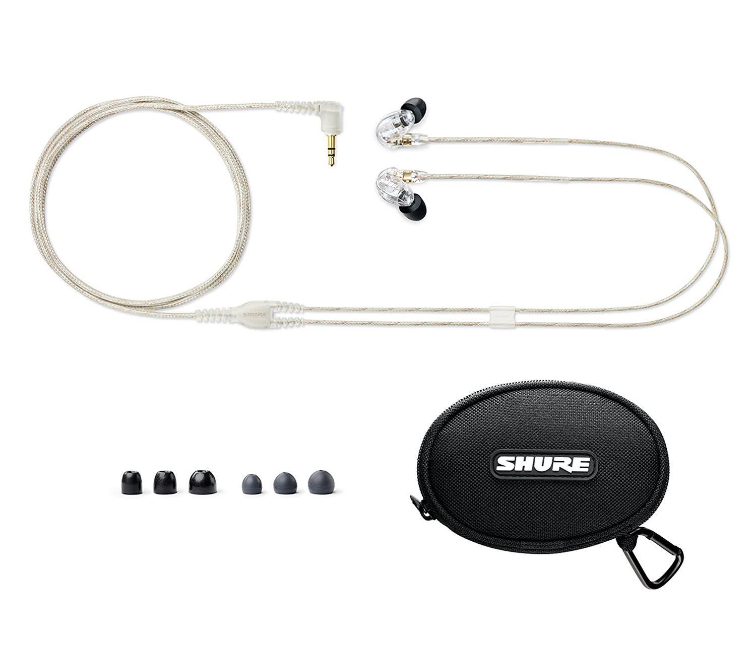 Беспроводные внутриканальные Bluetooth наушники SHURE SE215-CL-BT1-EFS