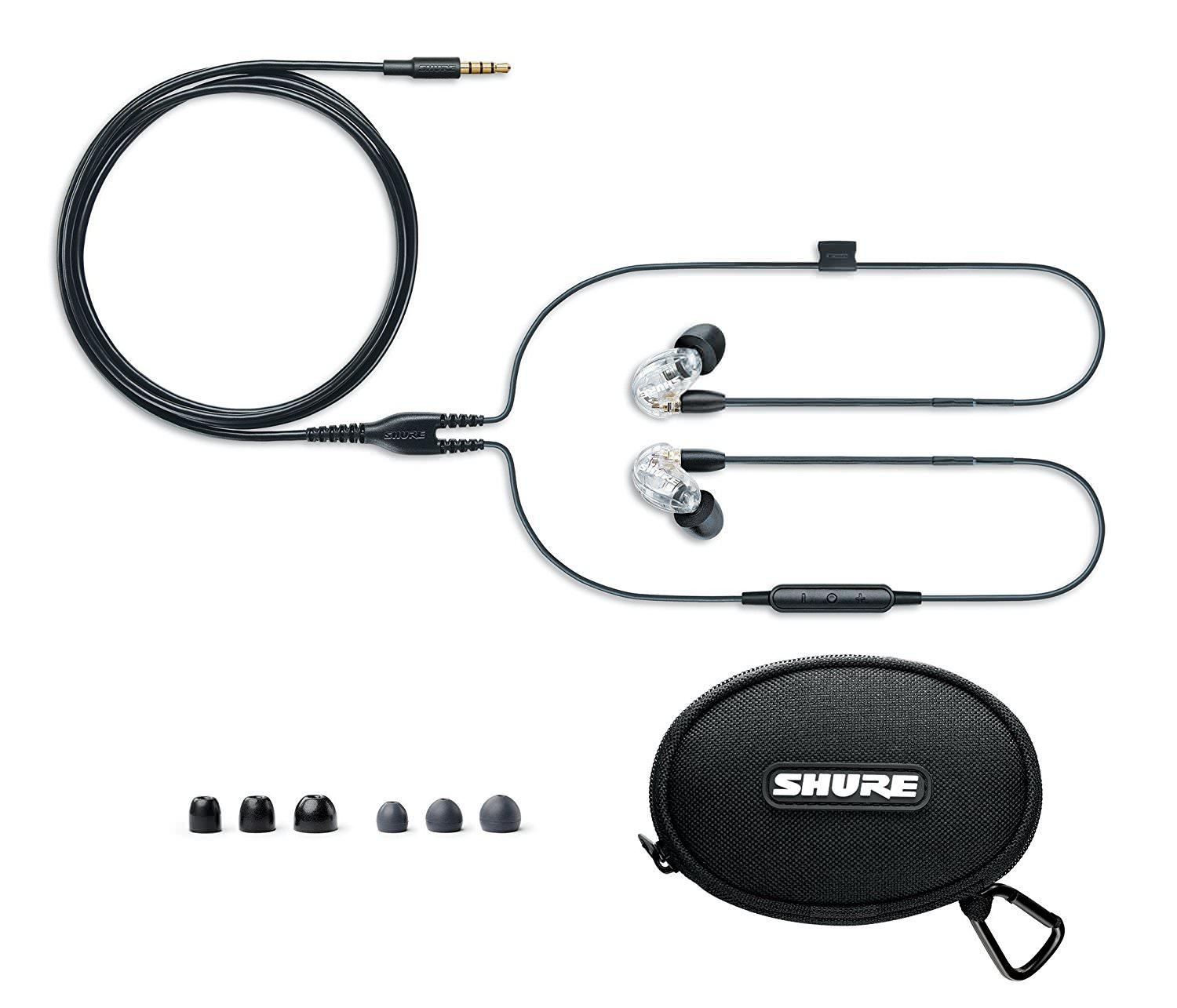 Внутриканальные наушники SHURE SE215-CL-UNI-EFS
