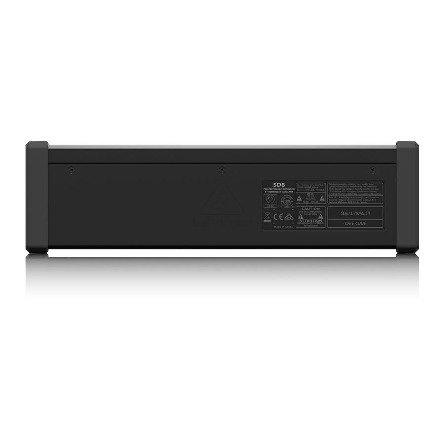 Стейджбокс для цифровых микшеров BEHRINGER SD8 Стейджбокс для цифровых микшеров BEHRINGER SD8