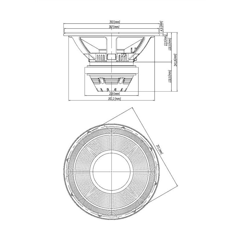 Динамик EIGHTEEN SOUND 15TLW3000/8
