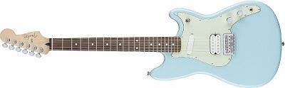 Электрогитара FENDER DUO SONIC HS RW Daphne Blue Электрогитара FENDER DUO SONIC HS RW Daphne Blue