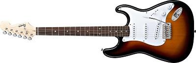Электрогитара FENDER SQUIER Bullet With Trem, RW, Brown Sunburst