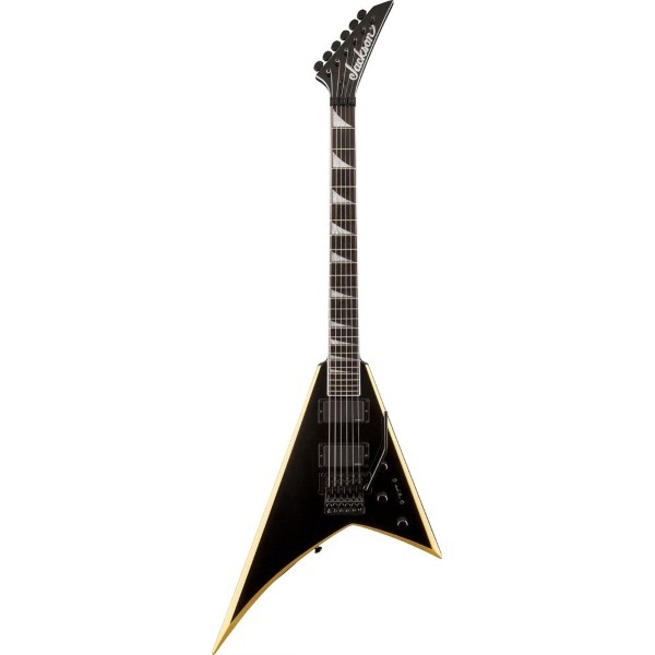 Электрогитара JACKSON X SERIES RHOADS RRXMG BLACK W/YELLOW BEWELS