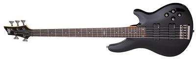 SCHECTER C-5 SGR BASS BLK