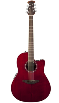 Купить OVATION CS24-RR Celebrity Standard Mid Cutaway Ruby Red электроакустическая гитара (Китай) TD_OV531124 по лучшей цене