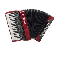 Купить A3843<br/>AMICA III 80 Аккордеон, красный, Hohner по лучшей цене