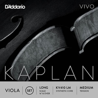 Купить Kaplan Vivo Комплект струн для альта, среднее натяжение, Long Scale, D'Addario KV410-LM по лучшей цене