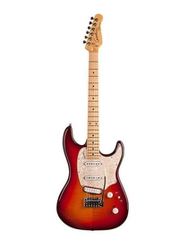 Купить Электрогитара<br/>Godin Progression Plus Cherry Burst Flame MN 046980 по лучшей цене