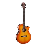 Купить Электро-акустическая гитара с вырезом, санберст,<br/>Luce Series Cort L150F-LVBS по лучшей цене
