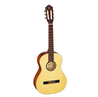 Купить Family Series Pro Ortega R133-3/4 классическая гитара размер 3/4 глянцевая с чехлом по лучшей цене