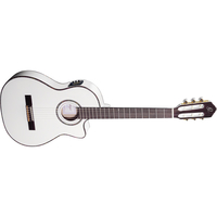 Купить Классическая гитара со звукоснимателем белая<br/>Family Series Pro Ortega RCE145WH по лучшей цене