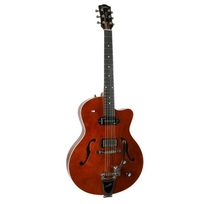 Купить Электрогитара арктоп, с футляром,<br/>Godin 5th Ave Uptown Custom Havana Brown 047802 по лучшей цене