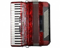 Купить Аккордеон 41/120/7/2, красный, с футляром,<br/>Aurus JH2008-R по лучшей цене