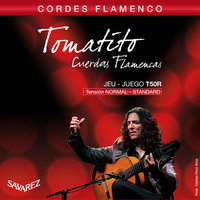 Купить Flamenco Tomatito Комплект струн для классической гитары, норм.натяжение, посеребр., Savarez T50R по лучшей цене