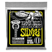 Купить RPS Beefy Slinky Coated Комплект струн для электрогитары, никелированные, 11-54, Ernie Ball P03127 по лучшей цене