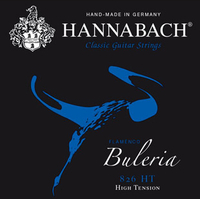 Купить Blue BULERIA FLAMENCO Комплект струн для классической гитары нейлон/посеребренные Hannabach 826HT по лучшей цене