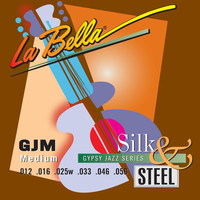 Купить Gypsy Jazz Silk & Steel Medium Комплект струн для акустической гитары 12-56 LaBella GJM-LE по лучшей цене