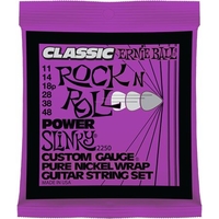 Купить Pure Nickel Power Slinky Комплект струн для электрогитары, никель, 11-48, Ernie Ball P02250 по лучшей цене