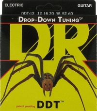Купить Drop-Down Tuning Комплект струн для электрогитары, никелированные, 12-60, DR DDT-12 по лучшей цене