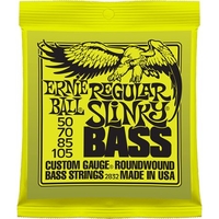 Купить Regular Slinky Bass Комплект струн для бас-гитары, 50-105, никель, Ernie Ball P02832 по лучшей цене