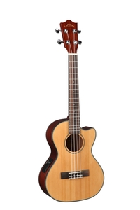 Купить Solid Spruce Укулеле тенор с вырезом и звукоснимателем Hohner US-TEQS по лучшей цене
