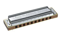 Купить Marine Band 1896/20 Db Губная гармошка, Hohner M1896026 по лучшей цене