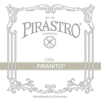 Купить Piranito Комплект струн для виолончели размером 3/4 — 1/2, сталь, Pirastro 635040 по лучшей цене