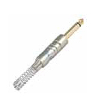 Купить Разъем на кабель 1/4”<br/>Male (6,35мм), моно, Leem 6CH по лучшей цене