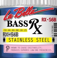 Купить RX – Stainless Комплект струн для 6-струнной бас-гитары, нерж.сталь, 30-125, La Bella<br/>RX-S6B по лучшей цене