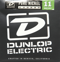 Купить Pure Nickel Комплект струн для электрогитары, никель, Medium Heavy, 11-50, Dunlop DEK1150 по лучшей цене