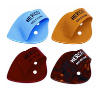 Купить Herco Медиаторы на палец/плоские 3шт, средние, Dunlop HE112P по лучшей цене