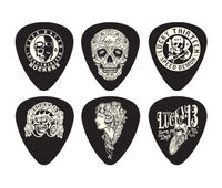 Купить Lucky 13 C Медиаторы 6шт, толщина 0,73мм, Dunlop L13CP.73 по лучшей цене