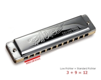 Купить Solist Pro 12 Steel C Губная гармошка, Seydel Sohne 11601C по лучшей цене