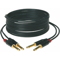 Купить KeyMaster Коммутационный кабель, 2xJack 6.35мм 2p-2хJack 6.35мм 2p, 3м, Klotz KMPP0300 по лучшей цене