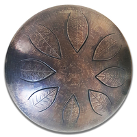 Купить Глюкофон 33см,<br/>Handpan Overtone OHP-L33-8-0-BZ-D по лучшей цене