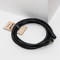 Купить Кабель микрофонный,<br/>XLR черные, 2м, SHNOOR MC224eco-XMXF-B-2m по лучшей цене