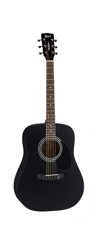 Купить Standard Series Акустическая гитара, черная, с чехлом, Cort AD810-BKS-BAG по лучшей цене