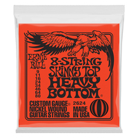 Купить Skinny/T Heavy/B Slinky Комплект струн для 8-стр электрогитары, никелиров., 9-80, Ernie Ball P02624 по лучшей цене