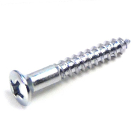 Купить Саморез 3,5х25мм, 50шт, хром,<br/>Hosco WS-04C по лучшей цене