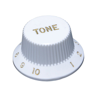 Купить Ручка потенциометра,<br/>Tone, белая, метрическая, Hosco KW-240T по лучшей цене