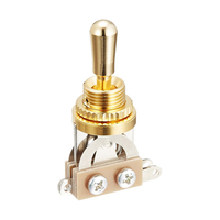 Купить Переключатель 3-х позиционный, золотистый,<br/>Hosco YM-T20G-2 по лучшей цене