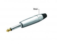 Купить Разъем на кабель 1/4<br/>Male (6,35мм), моно, Ace Audio T-101 по лучшей цене