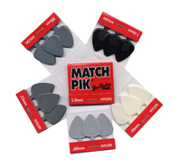 Купить Match Pik Nylon Медиаторы 12 х 3шт, толщина 1,00мм, Dunlop 448R1.0 по лучшей цене